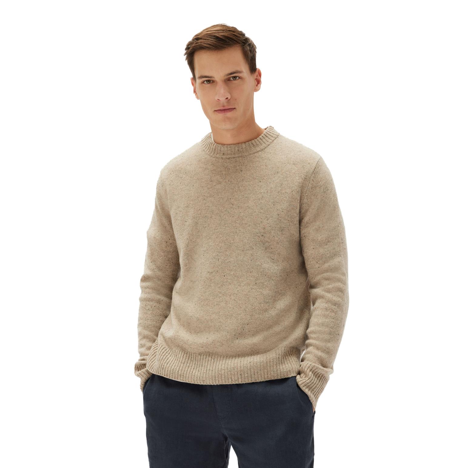 Assembly Label Carson Knit Stone Marle